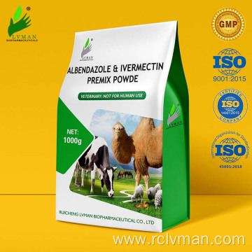 1000gAlbendazole Ivermectin Premix Powder for animal